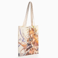 Шопер «Аниме» 33,5 х 39,5 см., отдел без молнии, без подклада, белый Шопер «Аниме» 33,5 х 39,5 см., отдел без молнии, без подклада, белый