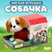 Мягкая игрушка &laquo;Собачка в будке&raquo;