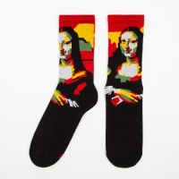 Носки KAFTAN "Мона Лиза" р. 39-41 (25-27 см)