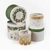 Набор подарочных коробок 5 в 1 &laquo;Золотые шары&raquo;, 13&times;14‒19.5&times;22 см