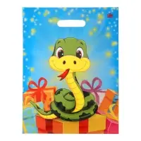 Пакет &laquo;Символ 2025&raquo;, полиэтиленовый с вырубной ручкой, л 40&times;31 см