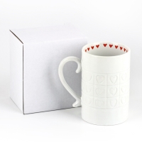Кружка керамическая Дорого внимание &laquo;Сердце&raquo;, 300 мл
