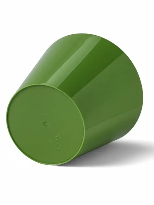 Горшок для цветов "Rosemary" D-16 см, 1,6 л с дренажной вставкой, зеленый