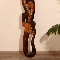 Панно &laquo;Геккон&raquo;, 100&times;14&times;1 см, дерево