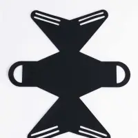 Кожанная подарочная сумочка 13 х12 х 5,5 см чарная