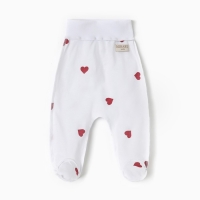 Ползунки детские MINAKU, цвет молочный, рост 80-86 см Ползунки детские MINAKU, цвет молочный, рост 80-86 см