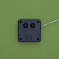 Гирлянда &laquo;Нить&raquo; 10 м роса, IP44, серебристая нить, 100 LED, свечение жёлтое, 2 режима, солнечная батарея