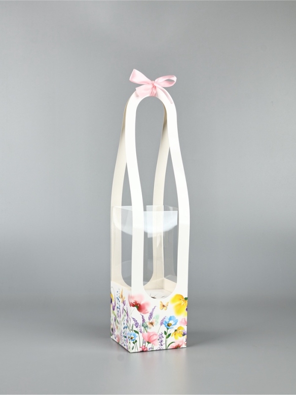 Коробка для цветов складная «Цветы», 10 × 45 × 10 см Коробка для цветов складная «Цветы», 10 × 45 × 10 см