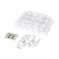 3D пазл "Лошадь" кристаллический, 100 деталей, цвета МИКС