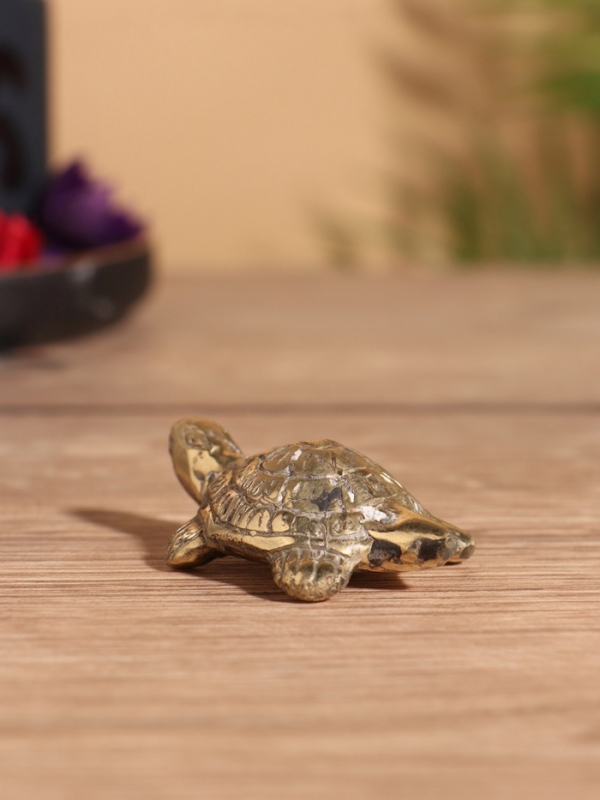 Сувенир бронза "Черепашка" 7х5х2 см