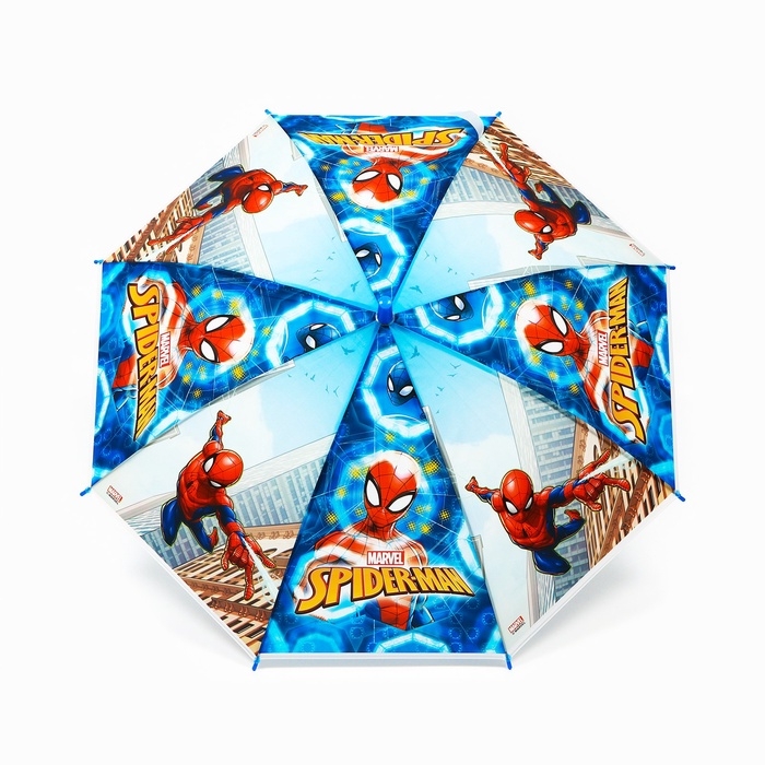 Зонт десткий, Человек-паук, 8 спиц d=87см Зонт десткий, Человек-паук, 8 спиц d=87см