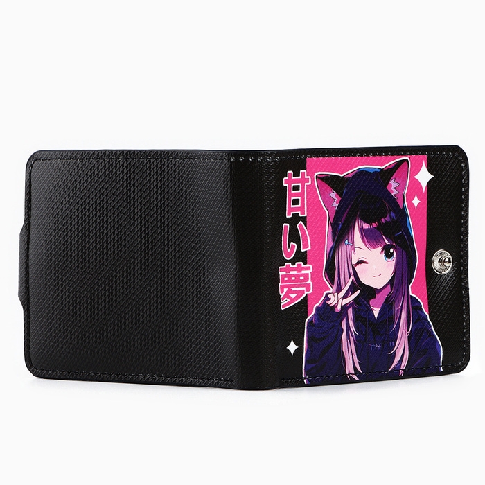 Кошелёк-книжка &laquo;Аниме&raquo;, 11х9.5х2 см