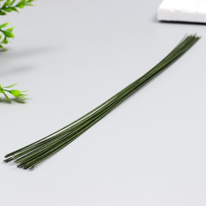 Проволока для творчества Проволока для творчества "Зелёная" (набор 20 шт) 0,9 мм, 36 см