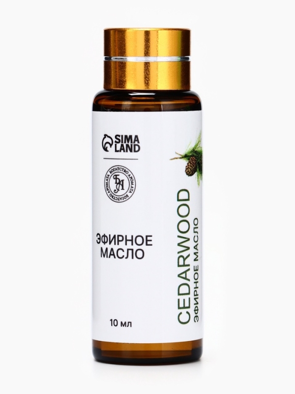 Эфирное масло "Кедровое дерево", 10 мл, с пипеткой
