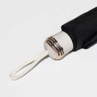 Зонт механический &laquo;Фиалки&raquo;, эпонж, 4 сложения, 8 спиц, R = 49/55 см, D = 110 см, цвет МИКС