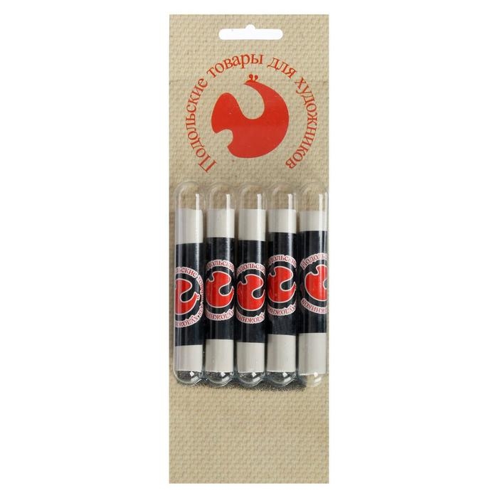 Соус белый, набор 5 штук (длина65&plusmn; 1мм;диаметр 10.5 &plusmn; 0,6 мм), в блистере