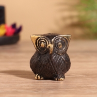 Сувенир бронза "Сова" 4х4х5 см