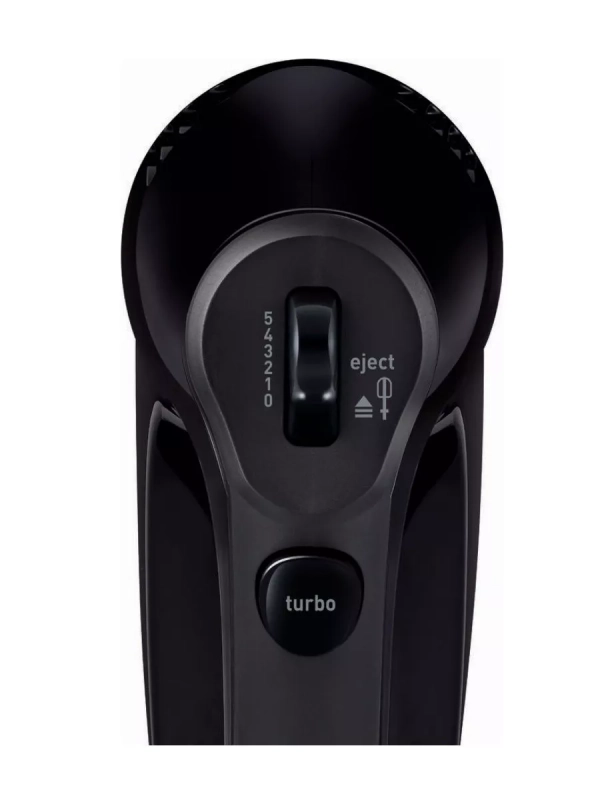 Миксер Quickmix HM3108B1 с 5 скоростями, 300 Вт, черный