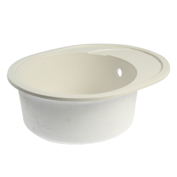 Мойка AGATA AG3C8, врезная, 570 х 465 х 170 м, овальная, цвет белый Мойка AGATA AG3C8, врезная, 570 х 465 х 170 м, овальная, цвет белый