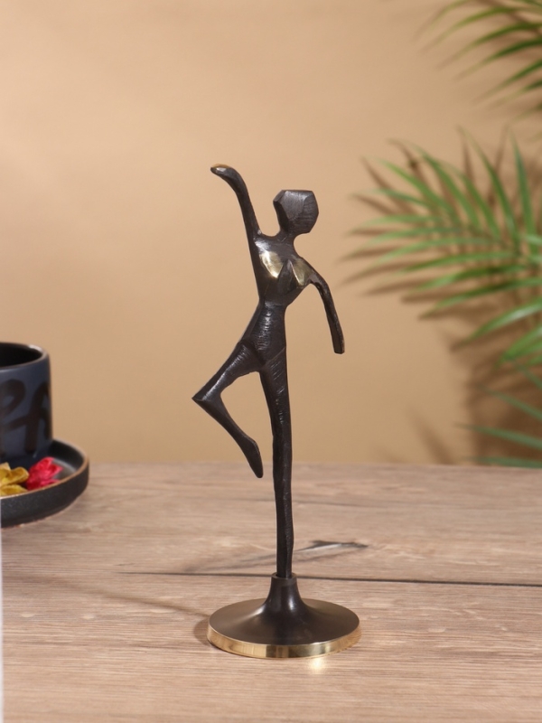 Сувенир "Танец" латунь 7х7х22 см