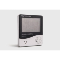 Часы - будильник электронные "Бируни" настольные с термометром, гигрометром, 10 х 10 см Часы - будильник электронные "Бируни" настольные с термометром, гигрометром, 10 х 10 см