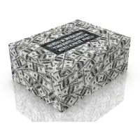 Коробка складная &laquo;Деньги&raquo;, 30 &times; 23 &times; 12 см