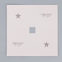 Коробка кондитерская для муссовых пирожных &laquo;Present for you&raquo;, 17.8 х 17.8 х 6.5 см