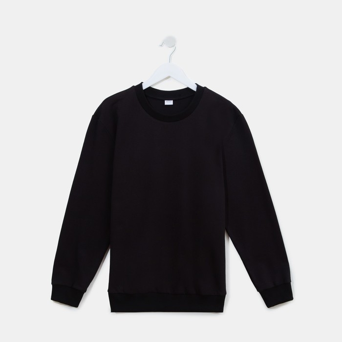 Свитшот мужской MINAKU: Casual collection MAN цвет чёрный, размер 48 Свитшот мужской MINAKU: Casual collection MAN цвет чёрный, размер 48