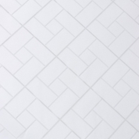 Витражная пленка &laquo;Кирпичики&raquo;, 45&times;200 см, цвет белый