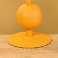 Подсвечник на 1 свечу &laquo;Песок&raquo;, с 2 сферами, 8.5&times;8.5&times;18+/- 1 см