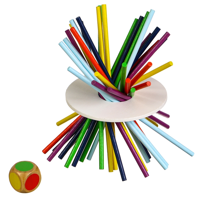 Детская развивающая игрушка балансир &laquo;Микадо&raquo;, высота палочек &mdash; 17,8 см