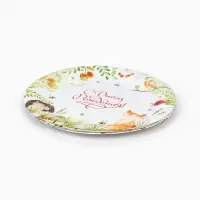 Тарелка одноразовая бумажная &laquo;С днём рождения&raquo;, звери, 23 см