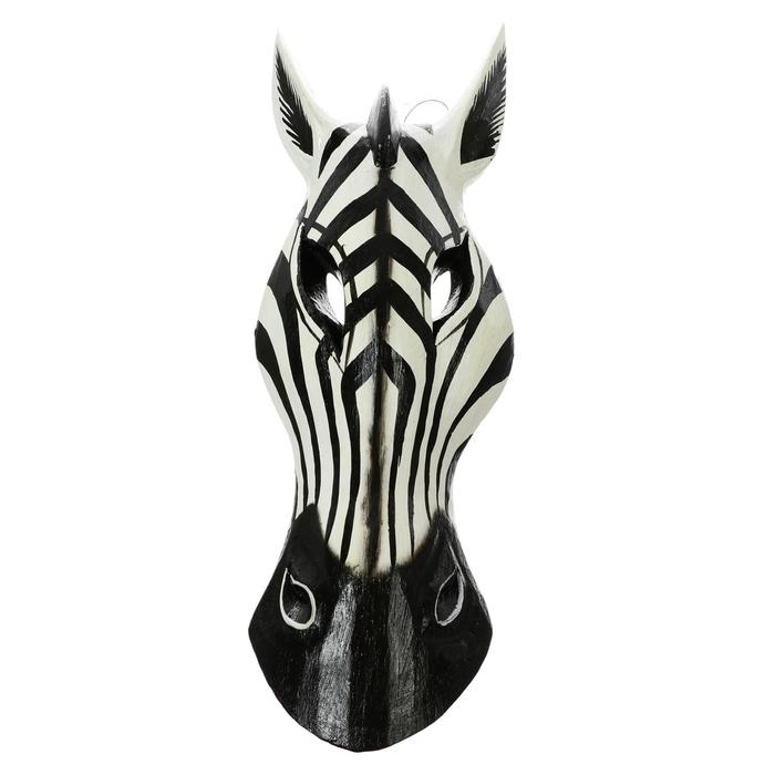 Маска дерево "Зебра" 30х11х4,5 см