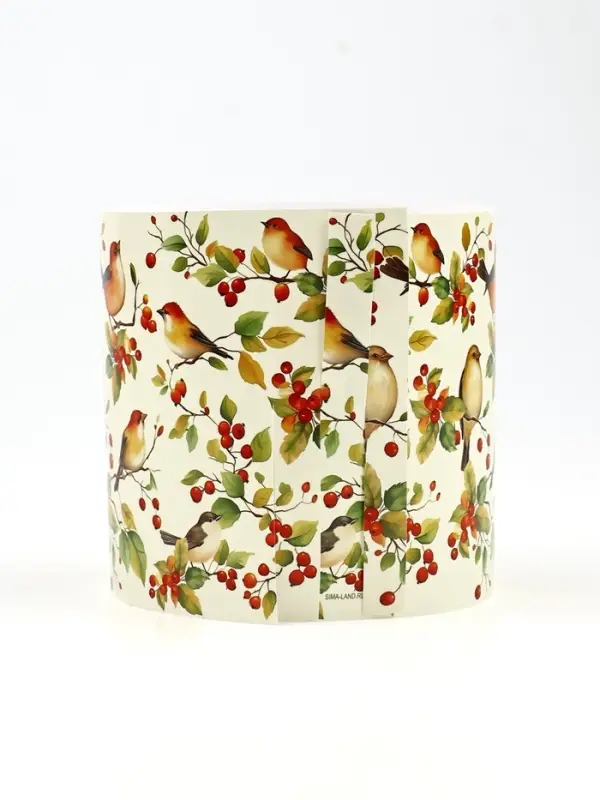 Форма ободок для кулича на Пасху &laquo;Птички&raquo;, 32.2&times;9 см