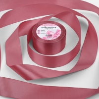 Лента атласная, 40 мм &times; 23 &plusmn; 1 м, цвет пурпурно-розовый №170