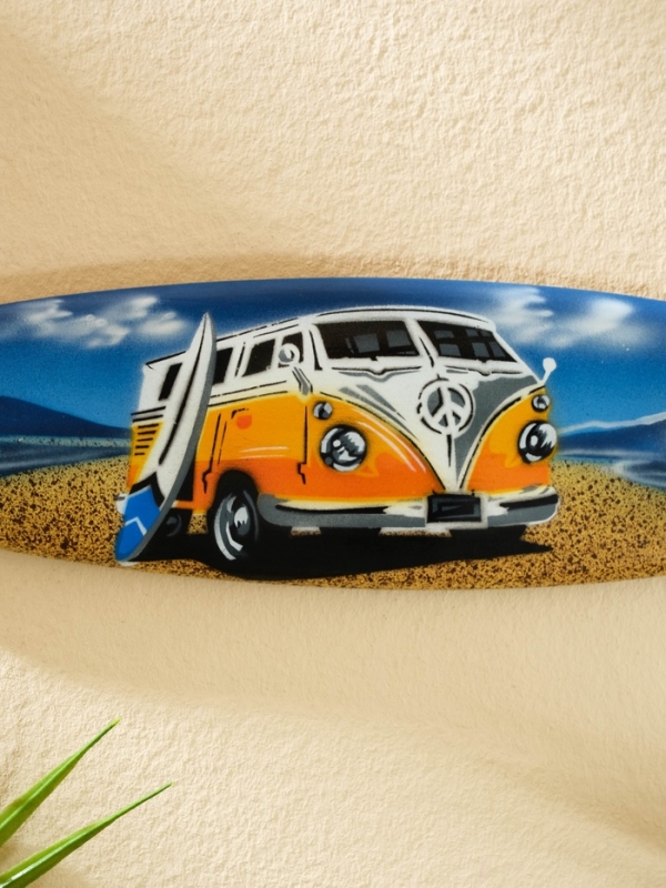 Панно Панно "Доска для сёрфа "Сплитти" дерево 30х7 см