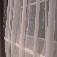 Гирлянда &laquo;Занавес&raquo; 2 &times; 3 м роса, IP20, серебристая нить, 450 LED, свечение тёплое белое, 8 режимов, 220 В