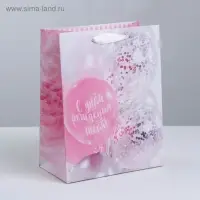Пакет подарочный ламинированный, упаковка, &laquo;Нежные мечты&raquo;, 31 х 40 х 11.5 см