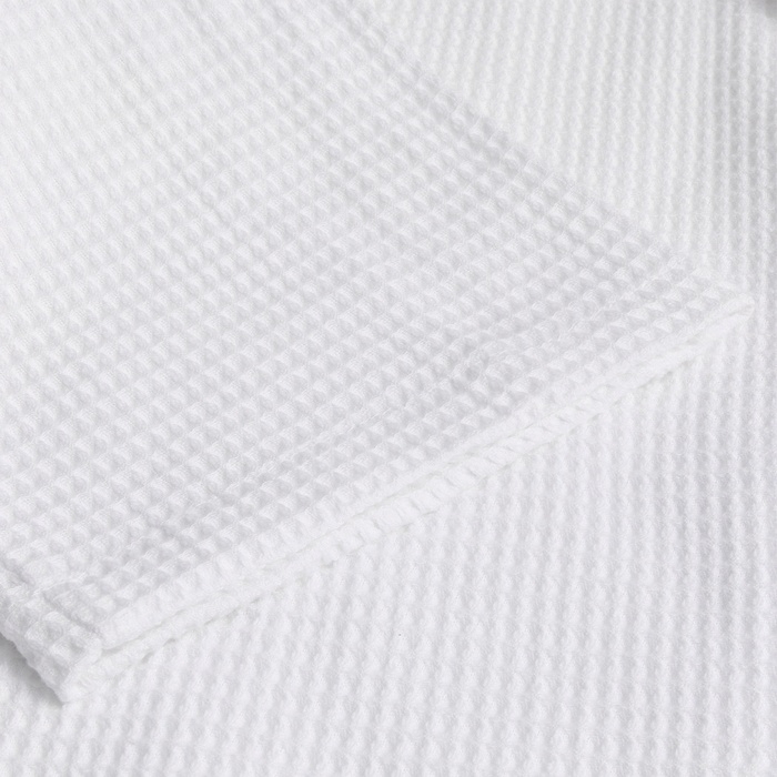 Халат вафельный женский SL HOME: Basic "Блан де Блан", размер S, 100% хлопок, 300 г/м2