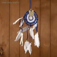 Ловец снов "Расслабленность" сине-белый 0,7х12х40 см