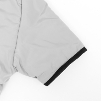 Куртка для больших собак, мембрана, XL (ДС 40, ОШ 41, ОГ 56 см), серо-чёрная