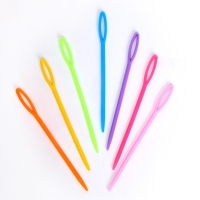 Игла пластиковая, набор 20 шт., размер 1 шт. — 9 см, цвета МИКС Игла пластиковая, набор 20 шт., размер 1 шт. — 9 см, цвета МИКС