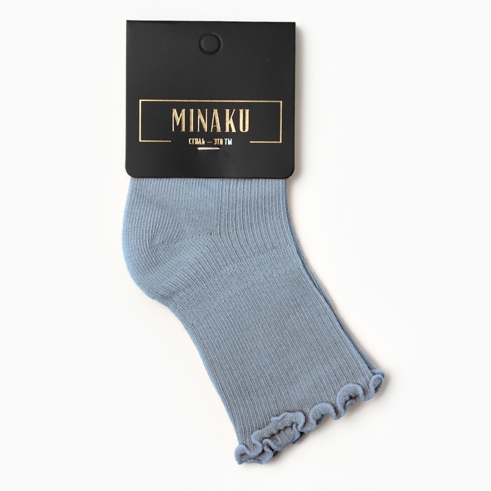 Носки детские MINAKU, цвет синий, 12-14 см