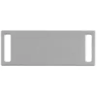 Шильдик металлический Kova, серебристый