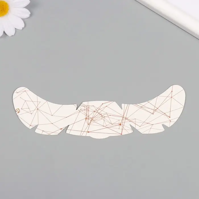 Переводная тату на тело цветная &laquo;Веснушки. Полигональные линии с точками&raquo;, 16&times;5 см