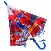 Зонт детский, 8 спиц, &Oslash; 86 см, красный, Человек-паук