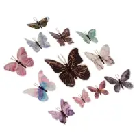 Набор магнитов на холодильник &laquo;Мрамор с золотом&raquo;, 12 шт., картон, h=4-10 см