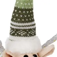 Фигура текстиль &laquo;Новогодний лосик&raquo; 58 см, 10 LED, от батареек АА&times;3, свечение тёплое белое