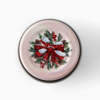 Свеча новогодняя в железной банке &laquo;Новый год: Верь в чудеса&laquo;Новый год: аромат ягоды, 4.8 см