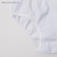 Трусы для девочки, цвет белый, рост 104-110 см (30)